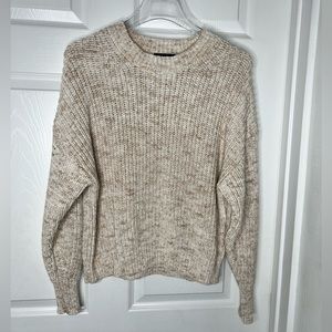 J. Crew Cotton Blend Pullover Scoop-neck Knit Sweater Sz S